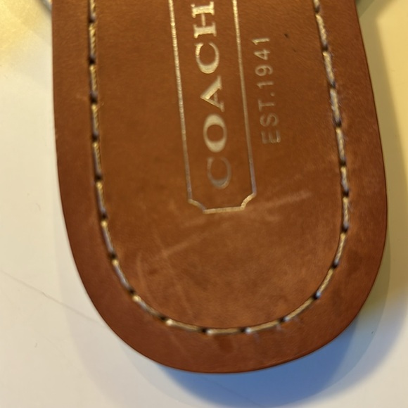 Coach Radiant Gold Metallic Flip Flops -Size 7 - Picture 7 of 9